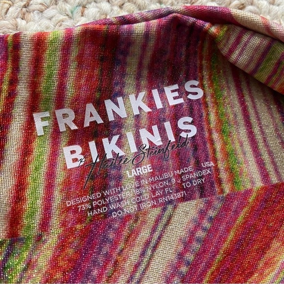 New! Frankie’s Bikinis Dawson Cheeky Bikini Bottom 17119 - Picture 4 of 7